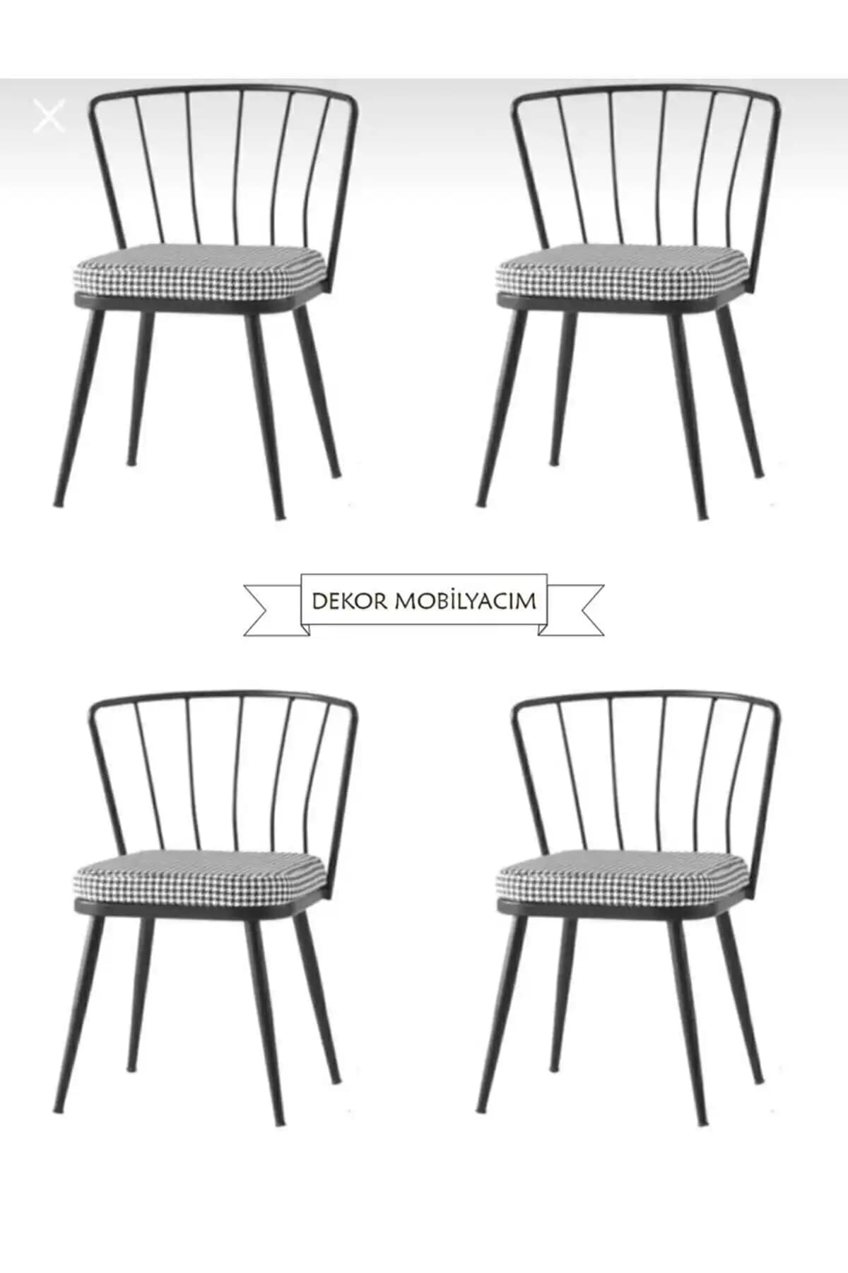 Dekor Mobilyacım ve Rani Mobilya Metal Sandalyeler Karşılaştırması 1
