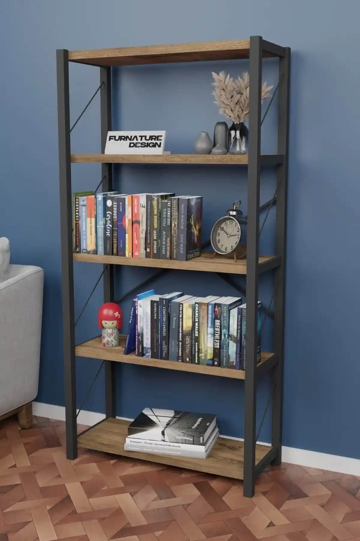 FurnatureDesign ve HEREVİM Metal Kitaplık Karşılaştırması: Tasarım, Dayanıklılık ve Kullanım Özellikleri