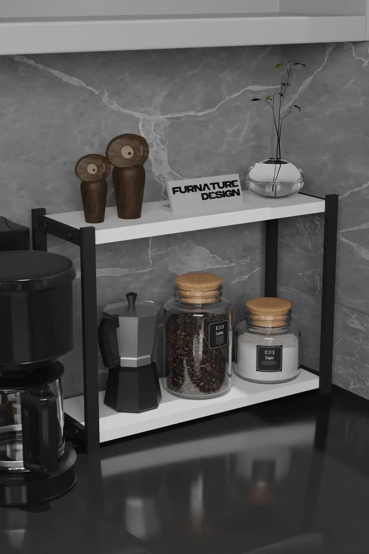 Mutfak ve Banyo Düzenlemesi İçin Metal ve Ahşap Raf Karşılaştırması 1