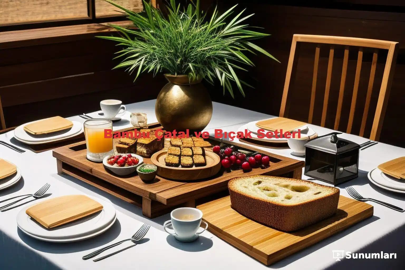 Bambu Sunum Setleri ve Doğal Alternatifleri: Sürdürülebilir ve Estetik Seçenekler