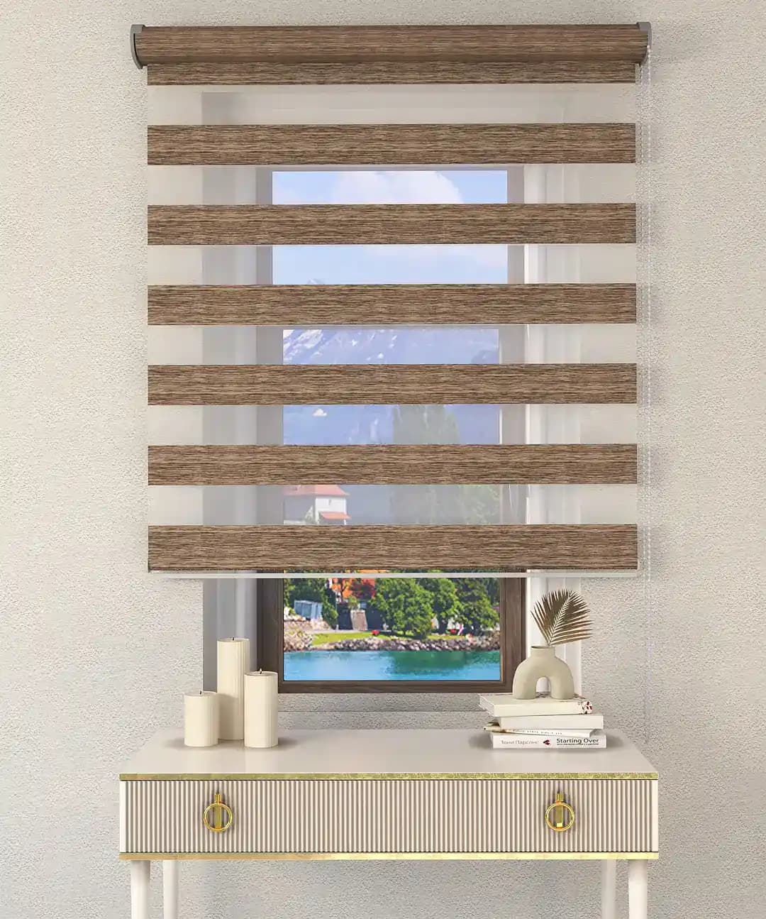 Bambu Zebra Perde: Doğal ve Modern Tasarım ile İç Mekanlara Şıklık Katın