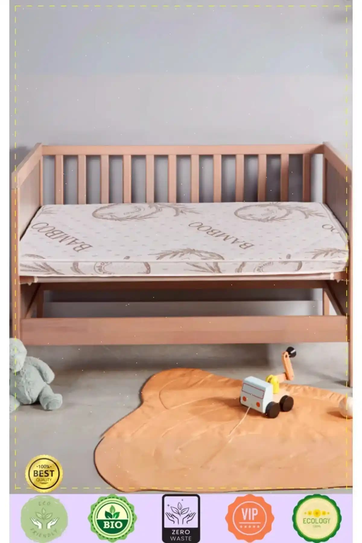 Bebek Yataklarında Malzeme Seçenekleri: Sünger ve Bambu Malzemelerin Avantajları ve Özellikleri