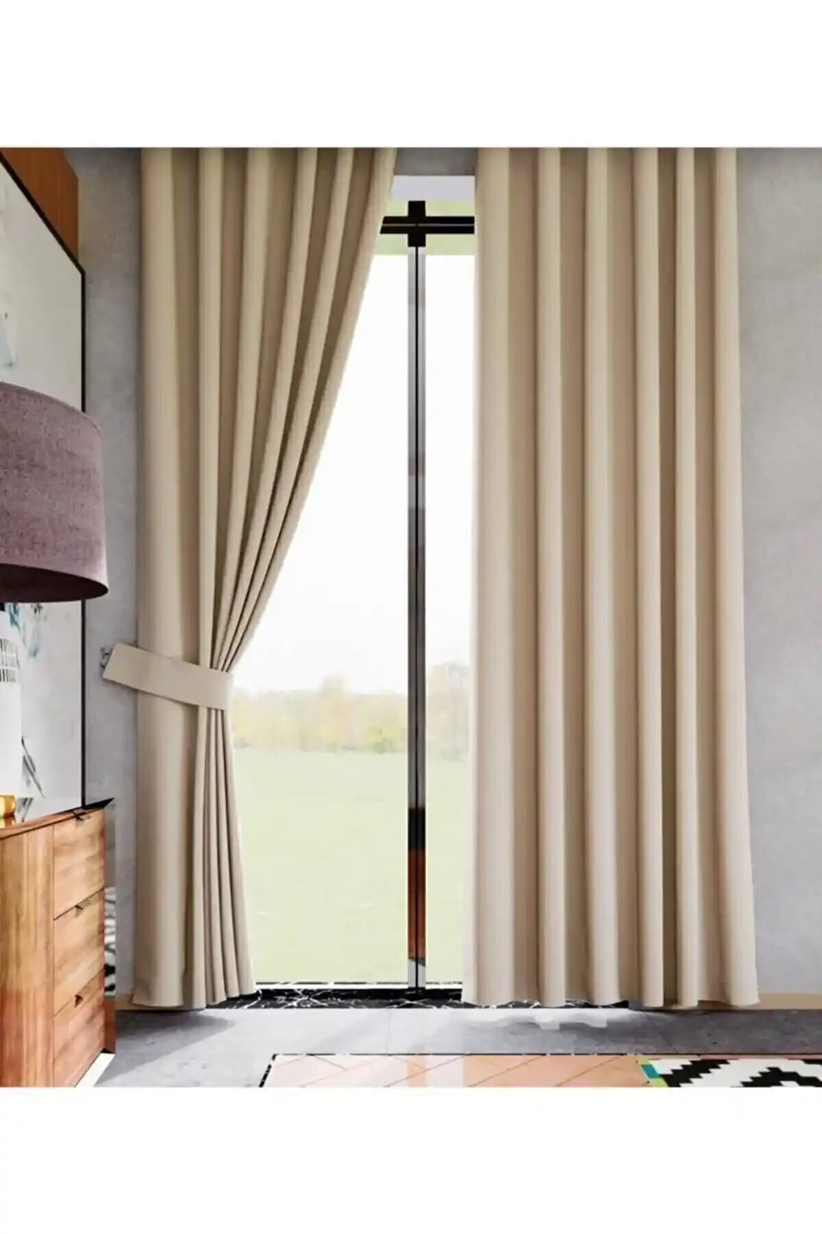 Bej Blackout Perdeler: Fonksiyonellik ve Estetiğin Uyumuyla İç Mekân Dekorasyonu