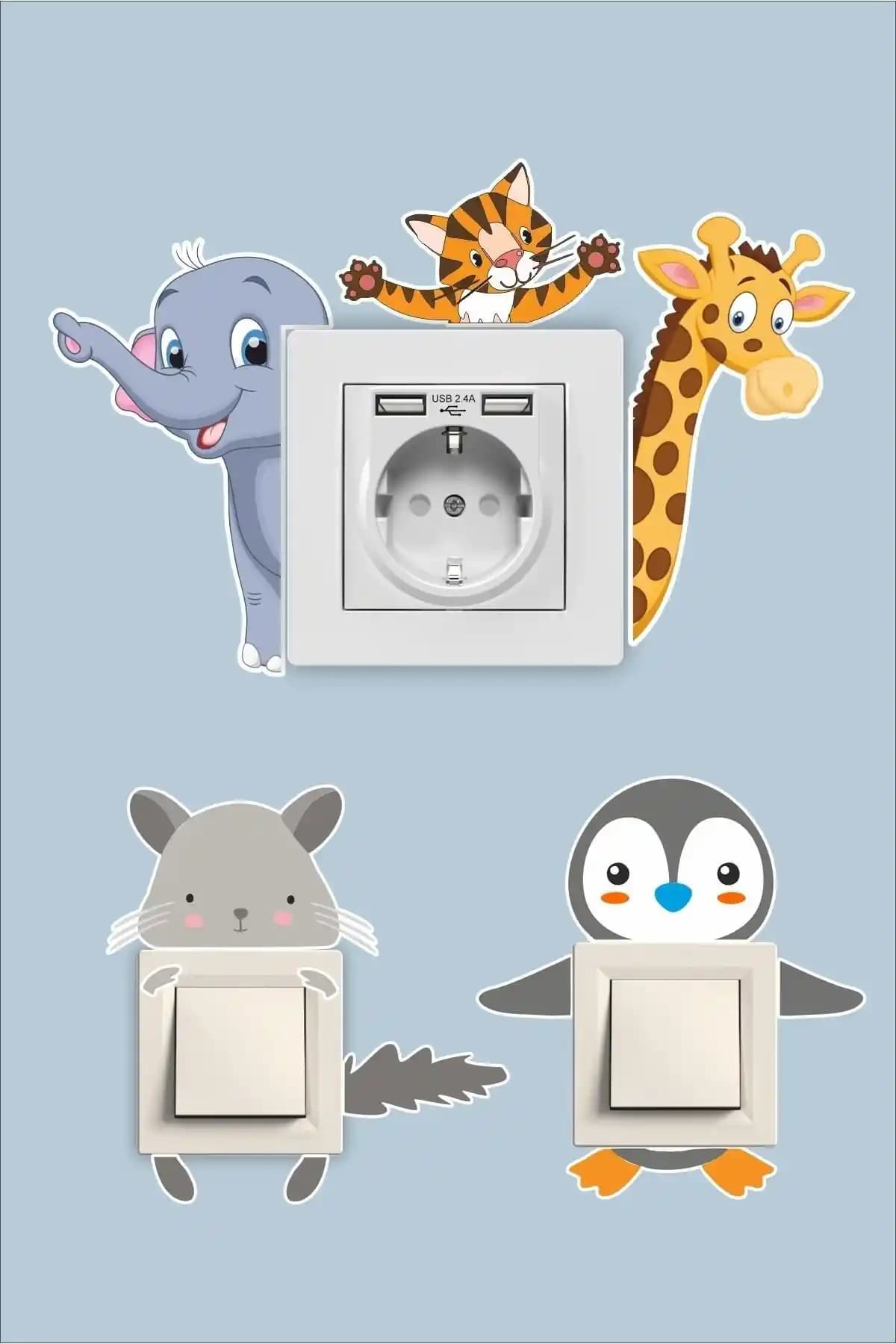 Çocuk Odası Dekorasyonu İçin ENGINPRINT Sticker Setleri Karşılaştırması ve Özellikleri