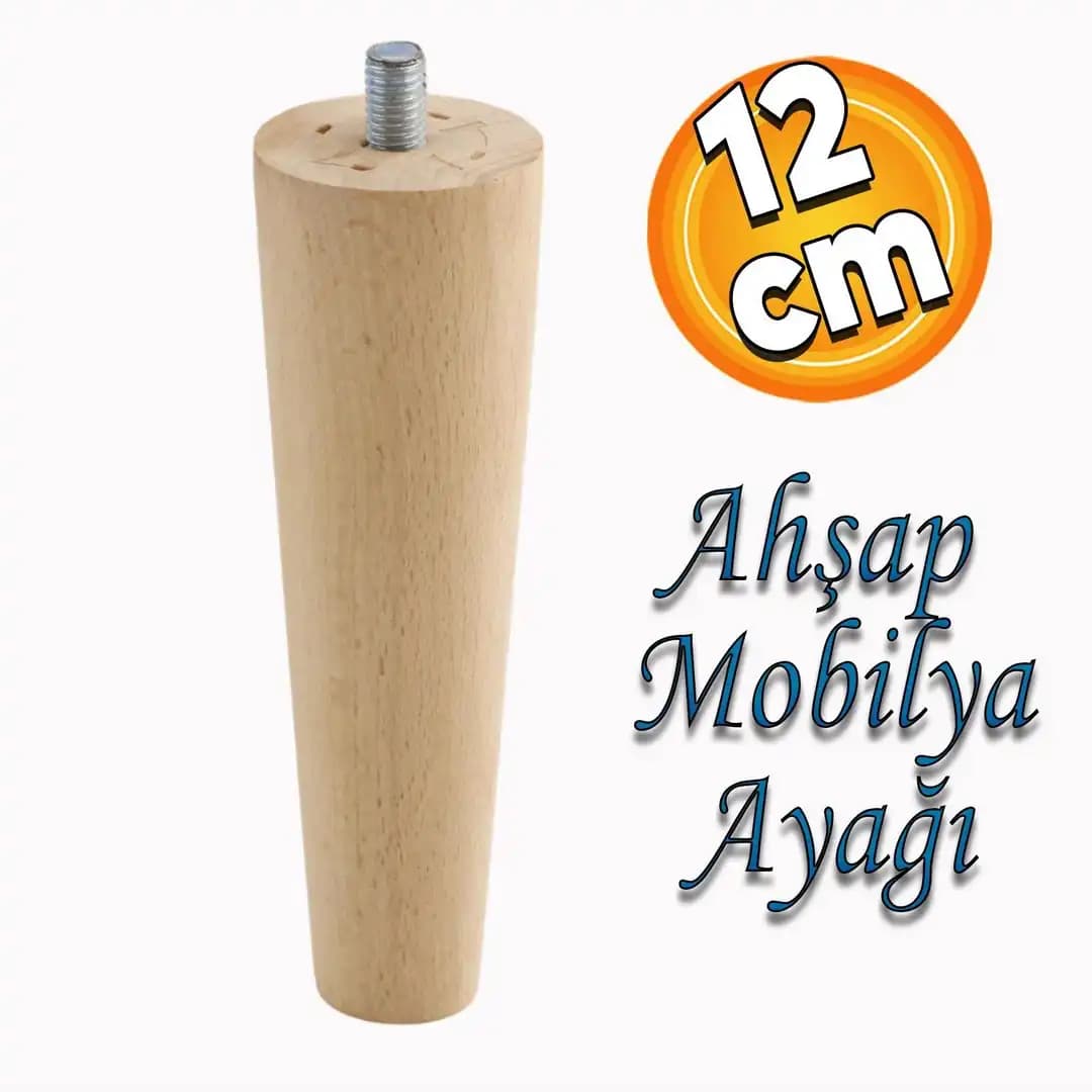 20 cm Ahşap Mobilya Ayakları ile Dekorasyonunuzu Yeniden Şekillendirin