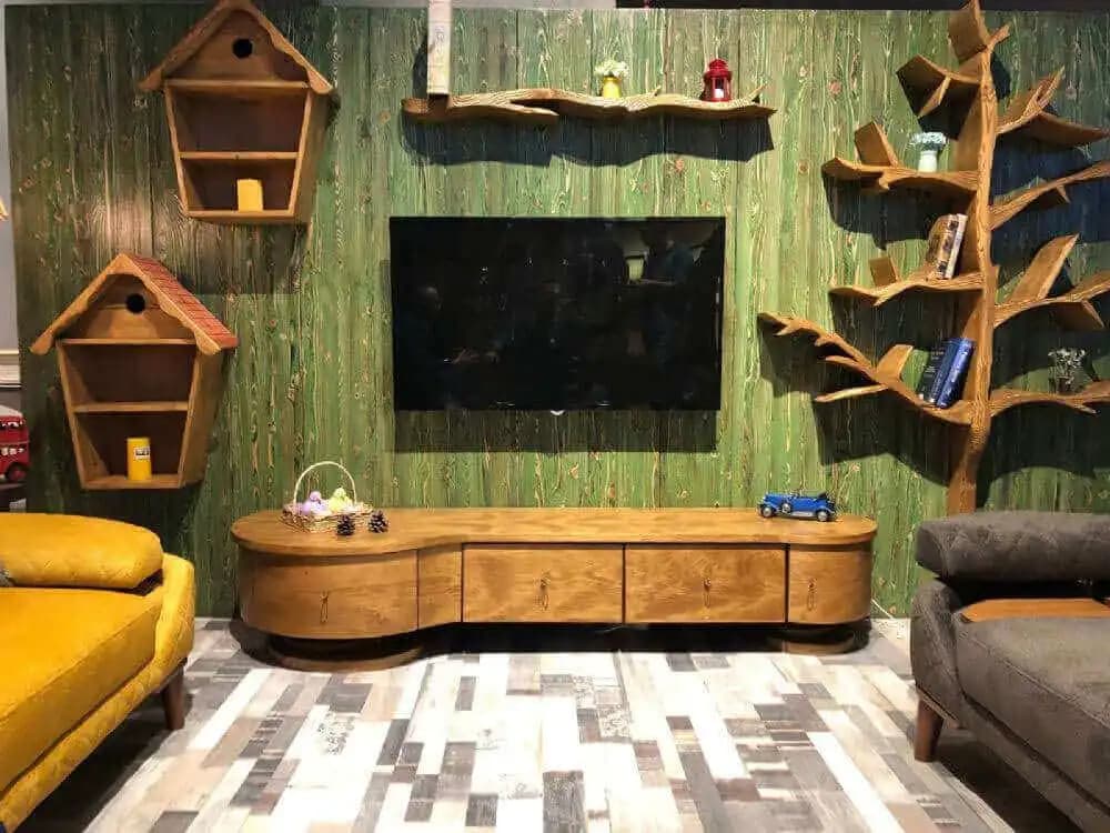 Ahşap TV Ünitesi Yapımı: Kendin Yap Dekorasyonunda Modern ve Şık Tasarımlar