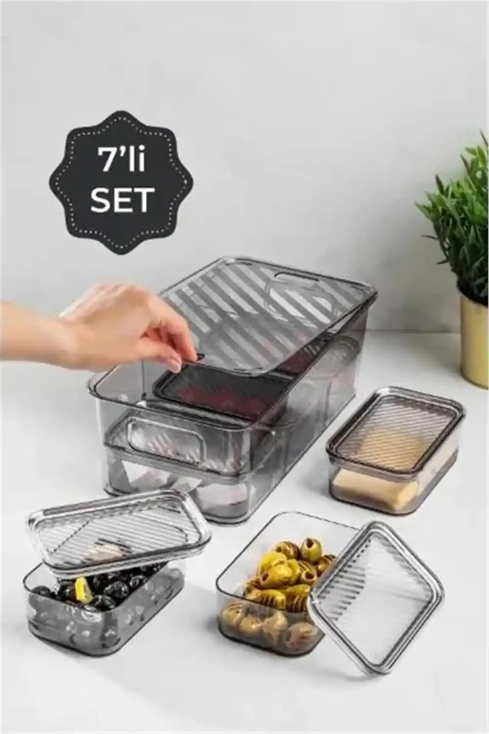 2025'te Akrilik Saklama Kapları ile Evinizde Düzeni Baştan Yaratın