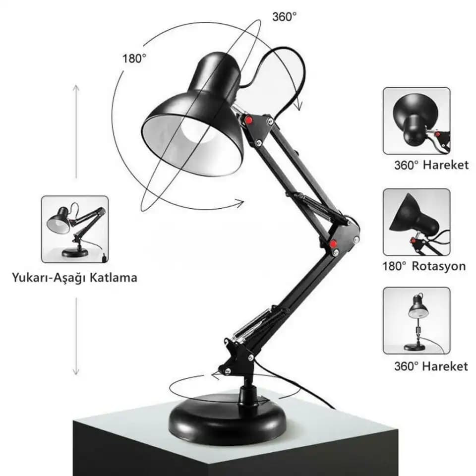 Akrobat Masa Lambası ile Modern ve Dinamik Dekorasyon Çözümleri