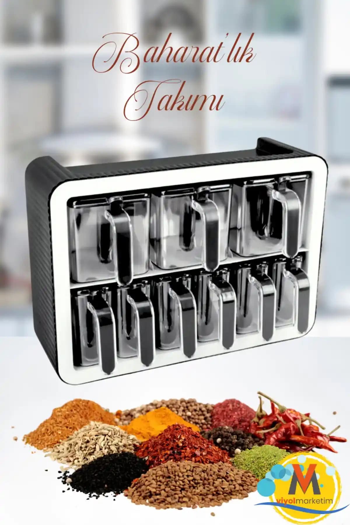 Askılı Baharatlık Standları ile Mutfak Dekorasyonunuza Modern ve Pratik Dokunuşlar