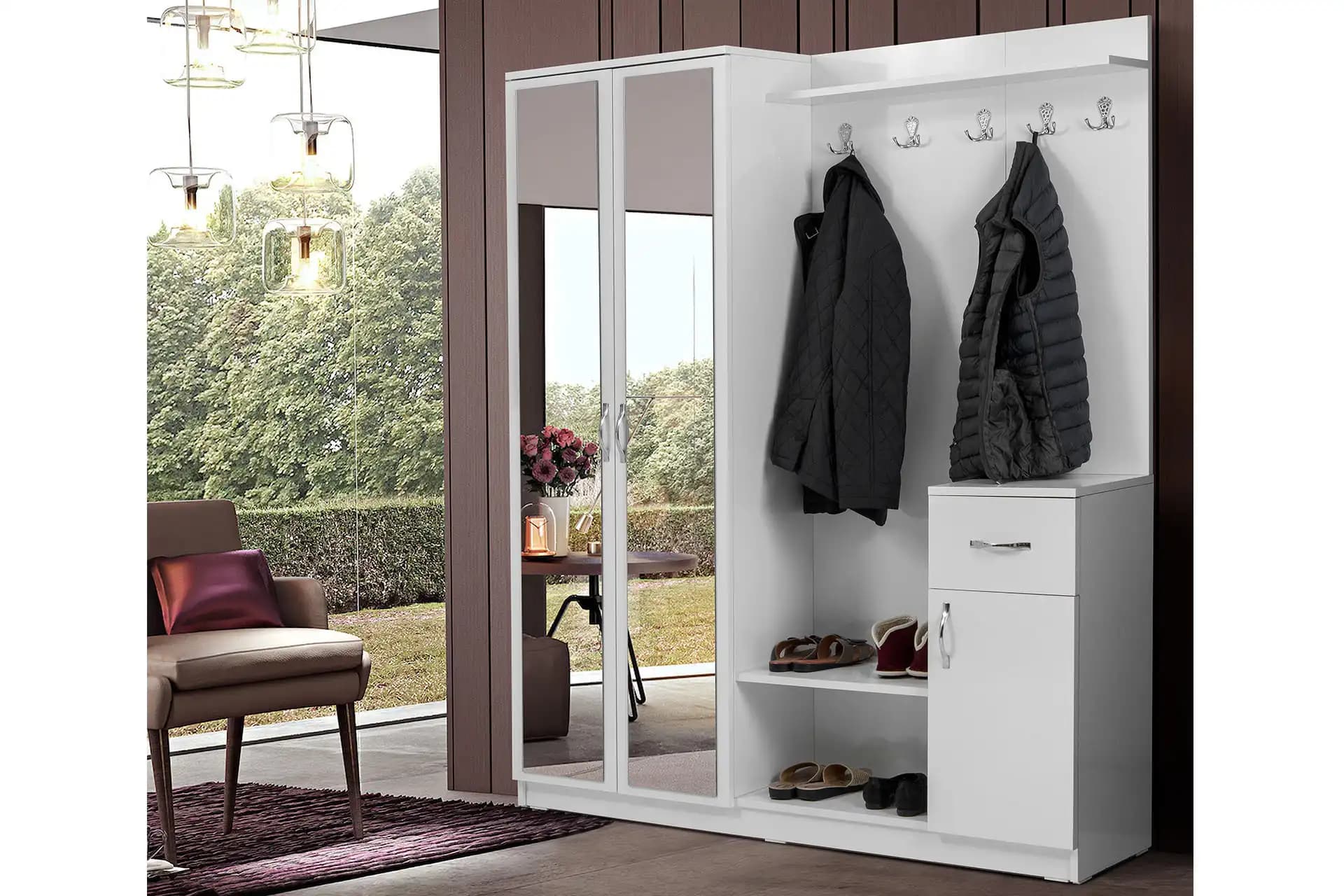Aynalı Vestiyer Seçenekleri ve Dekorasyonda Kullanım İpuçları
