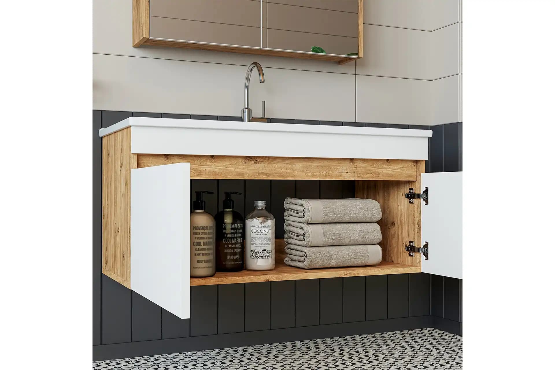 Banyo Alt Dolapları Seçimi ve Dekorasyonda Kullanım İpuçları