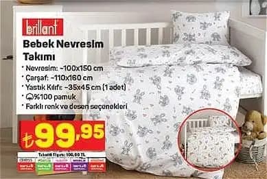 Bebek Odası Dekorasyonunda Şıklık ve Konfor Sağlayan Brillant Nevresim Takımı