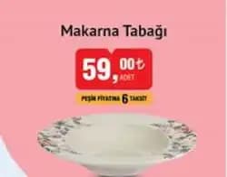 Benante Makarna Tabağıyla Dekorasyonda Şıklık ve İşlevsellik Entegre Edilir