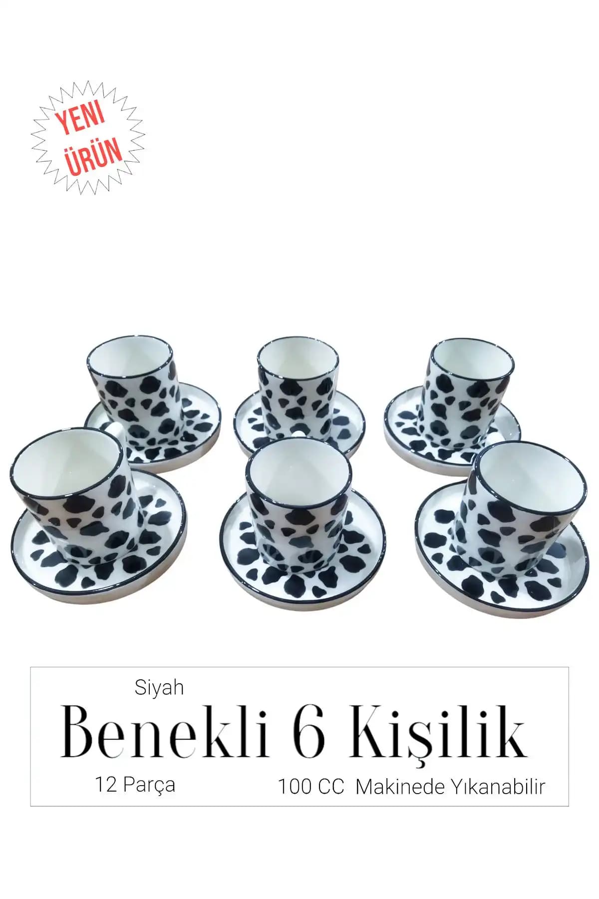 Benekli Kahve Fincanı Dekorasyonda Zarafet ve Şıklığın Sembolü