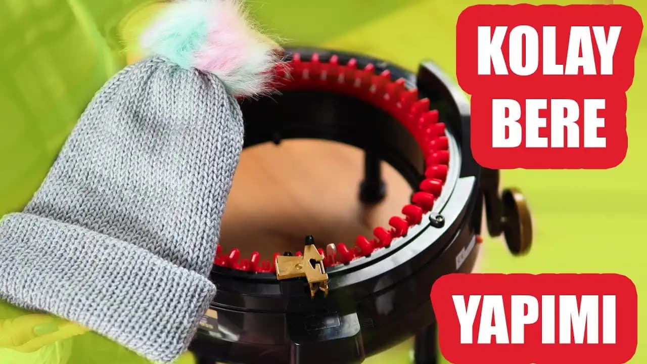 Bere örgü makinesi ile modern ve özgün ev dekorasyon çözümleri