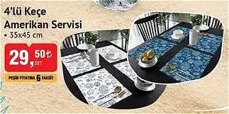 BİM Amerikan Servisleriyle Şık ve Uygun Fiyatlı Sofralar Yaratma Rehberi