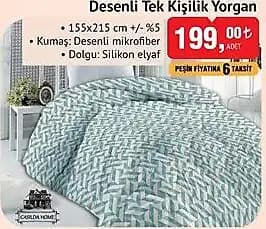 BİM Tek Kişilik Yorganlar: Ekonomik ve Şık Yatak Odası Dekorasyonu Çözümleri