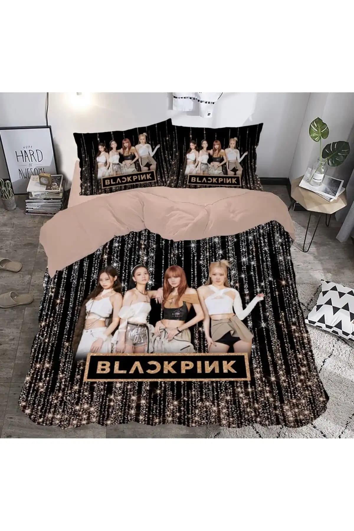Blackpink Temalı Nevresim Takımlarıyla Modern ve Çekici Dekorasyon Trendleri