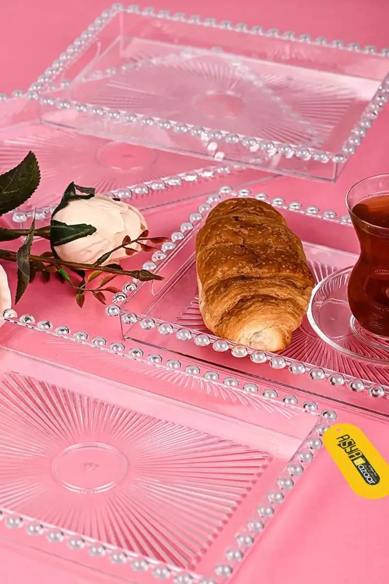 Boncuk Tepsi Dekorasyonunda Zarafet ve El İşçiliğinin Şık Buluşması
