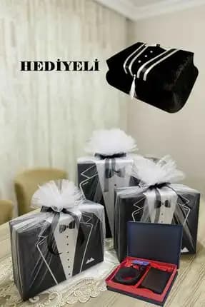 Damat Traş Seti Süslemesi ile Düğün Gününüzü Unutulmaz Kılın
