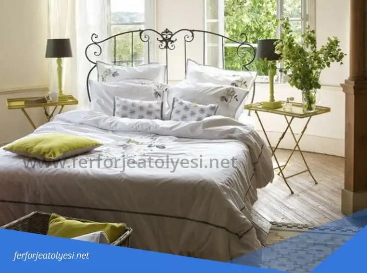 Demir Yatak Başlığı ile Dekorasyonda Şıklık ve Fonksiyonellik Sağlayan Tasarımlar