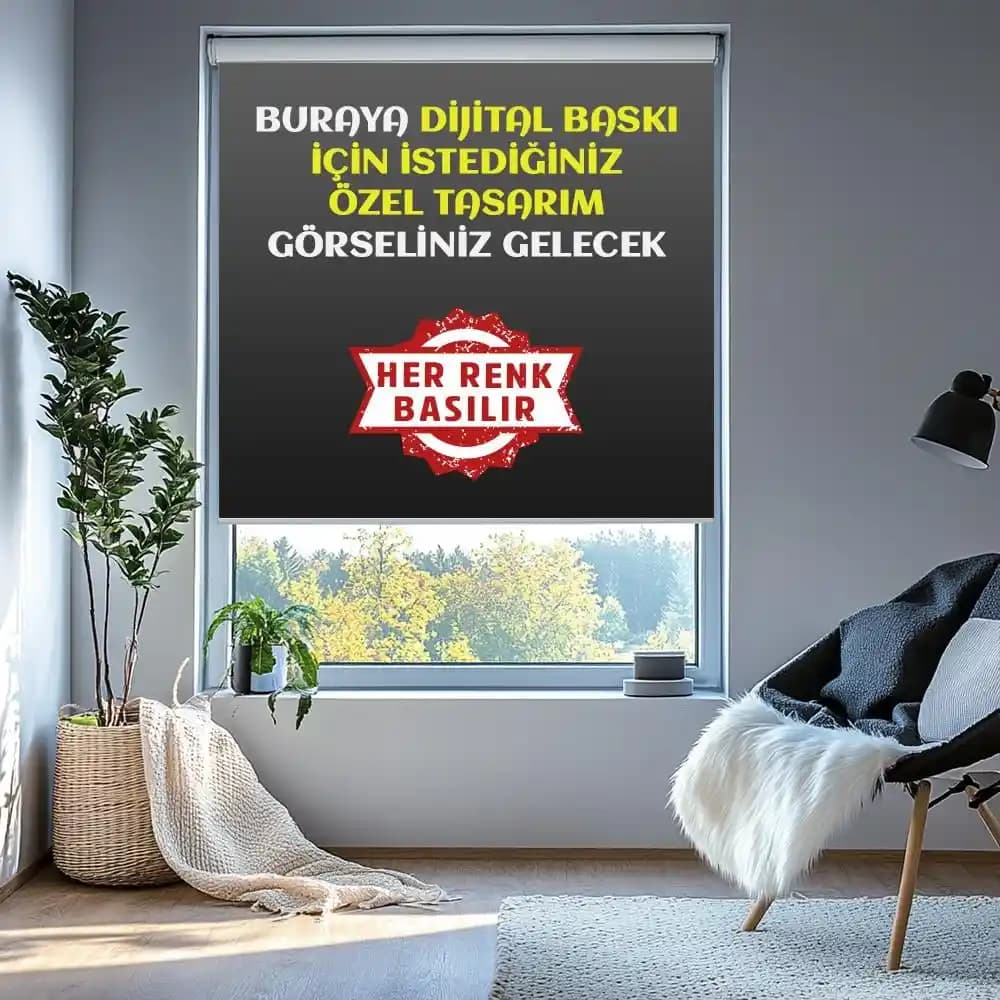 Dijital Baskılı Stor Perde ile Modern ve Kişisel Dekorasyon Çözümleri