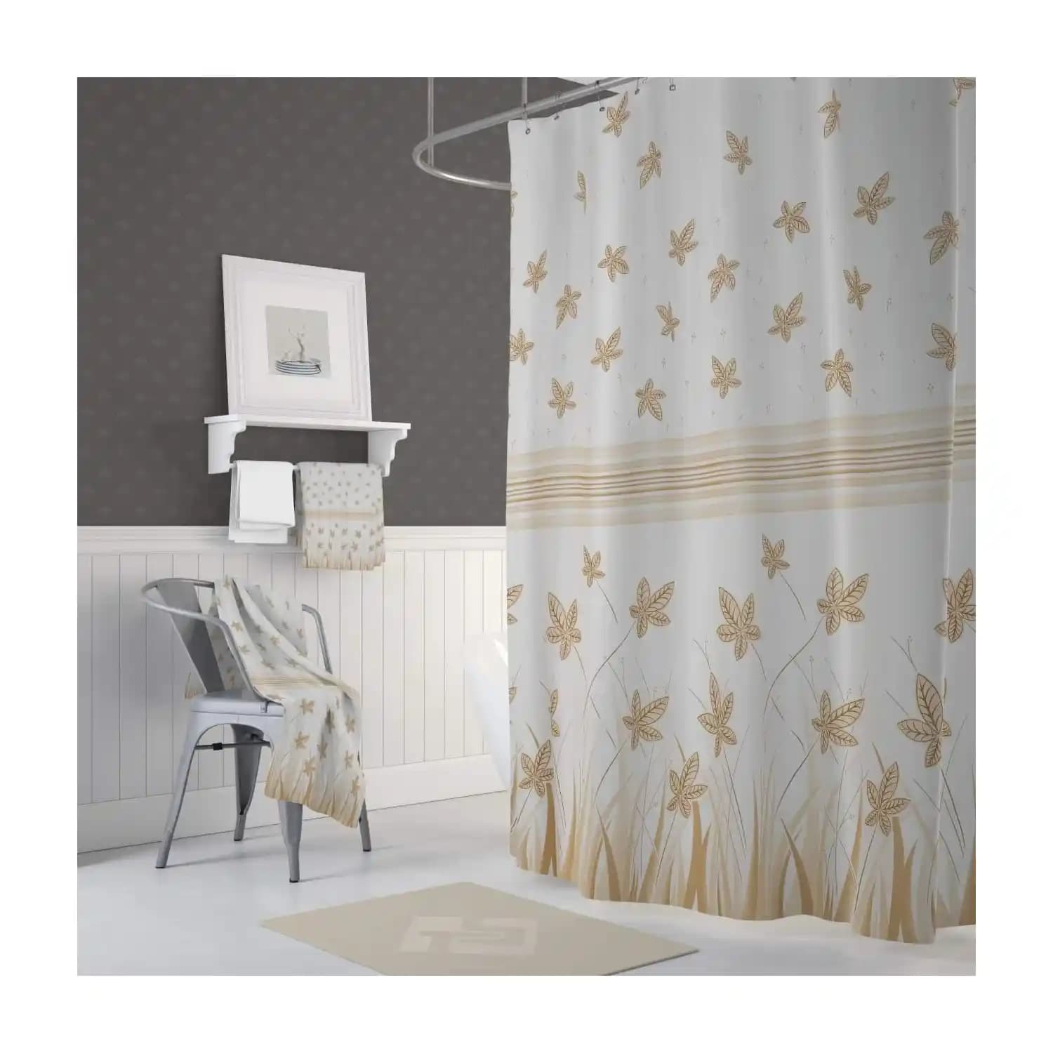 Duş Perdesi Dekorasyonda Şıklık ve Fonksiyonelliği Bir Arada Sunar