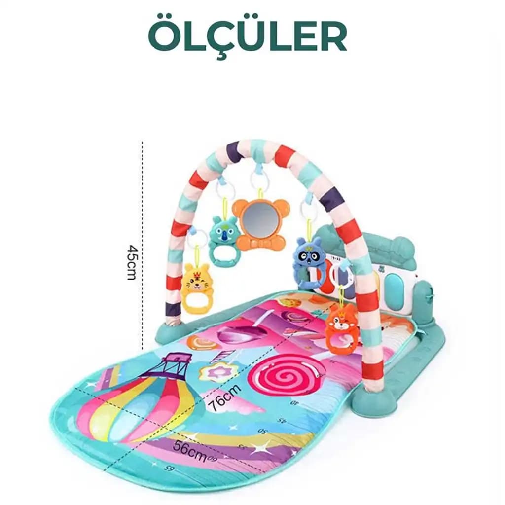 Eğitici Oyun Halısı ile Çocuk Odası Dekorasyonunda Hem Eğlence Hem Estetik Sağlama