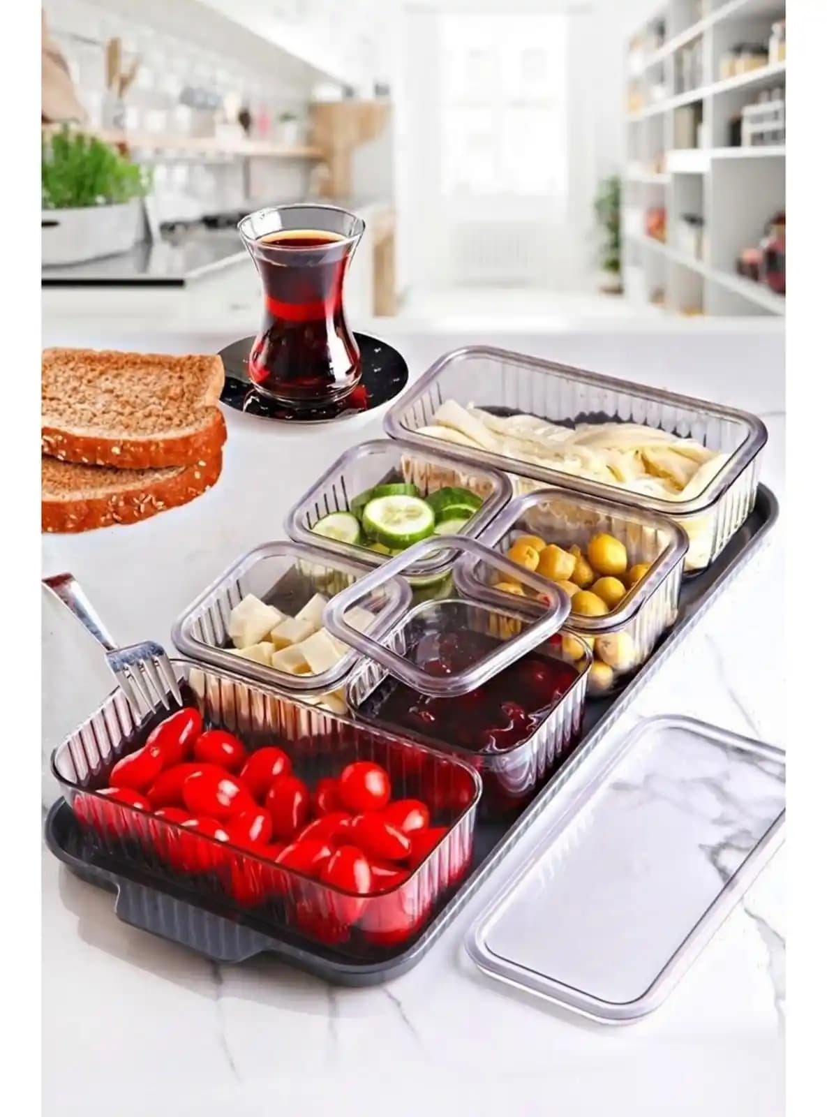 Kapaklı Kahvaltı Takımı Dekorasyon ve Fonksiyonellikte Modern Çözüm