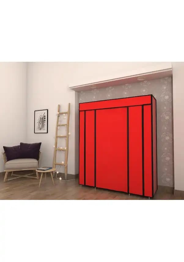 Kırmızı Gardırop ile Modern ve Şık Dekorasyon Fikirleri ve Tasarım Önerileri