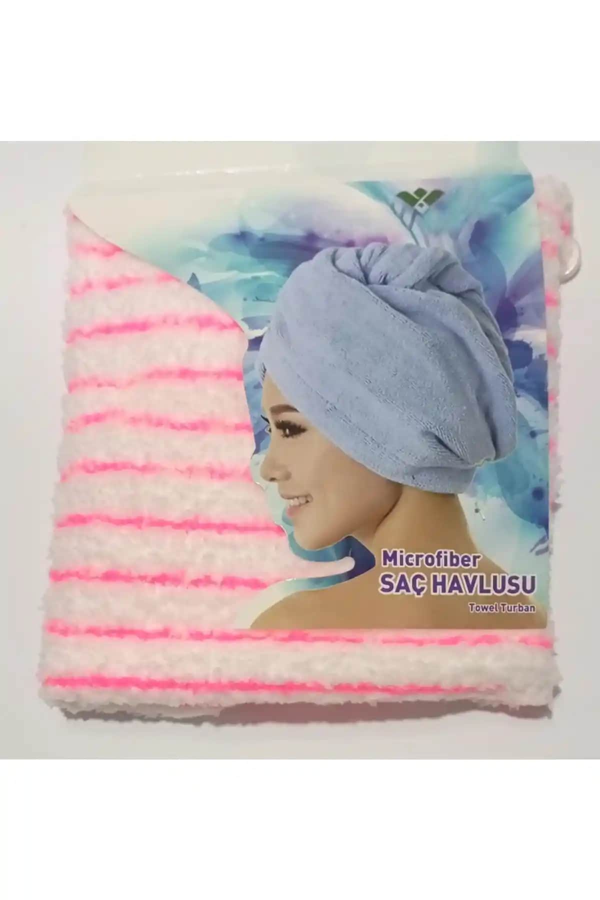 Abnturk Süper Emici Microfiber Saç Kurutma Havlusu: Hızlı ve Sağlıklı Saç Kurutma Deneyimi