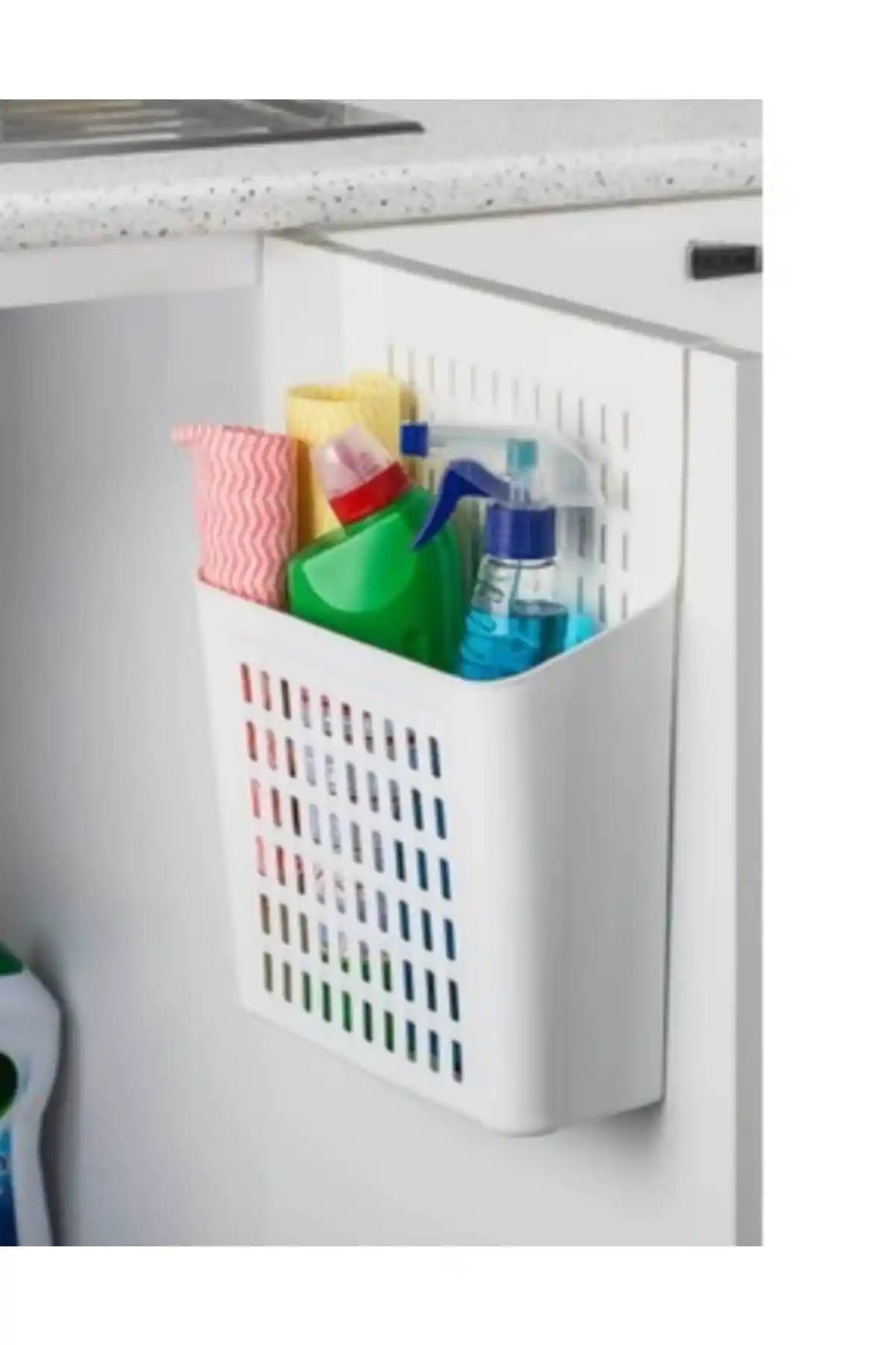 BÜYÜLÜ HOME Askılı Deterjanlık Mutfak Düzeni ve Alan Tasarrufu Sağlayan Çözüm