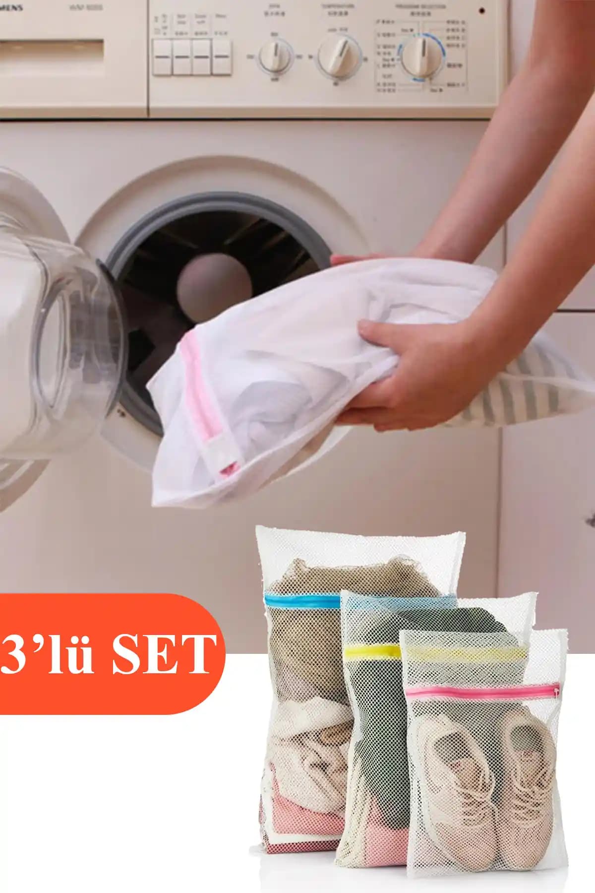 Çamaşır Yıkama Filesi Seti: Dayanıklı ve Çok Yönlü Kullanım İçin Uygun