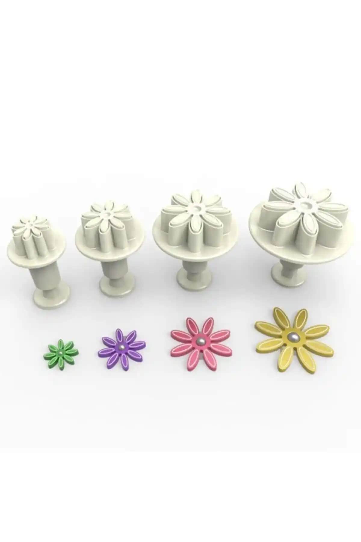 Genel Markalar Papatya 4'lü Büyük Boy Enjektörlü Kopat Şeker Hamuru Kalıbı İncelemesi