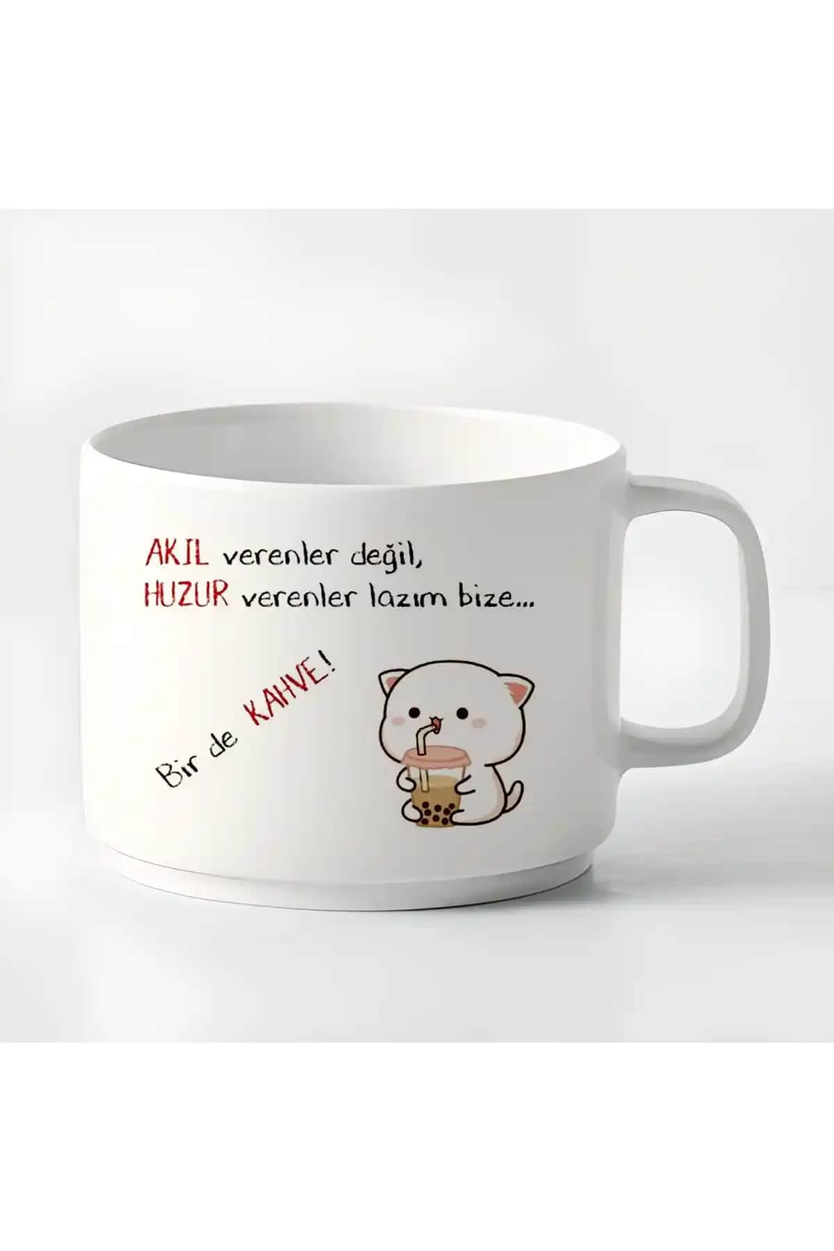 GünayStore Double Türk Kahvesi Fincanı: Şık ve Dayanıklı Seramik Tasarım