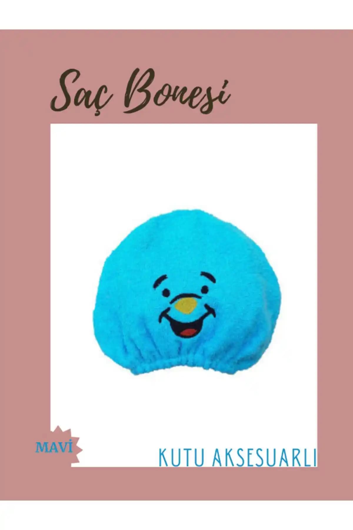 HAIFISCH Çocuk Saç Kurulanma Bonesi Konfor ve Fonksiyonellik İçin Uygun Tasarım