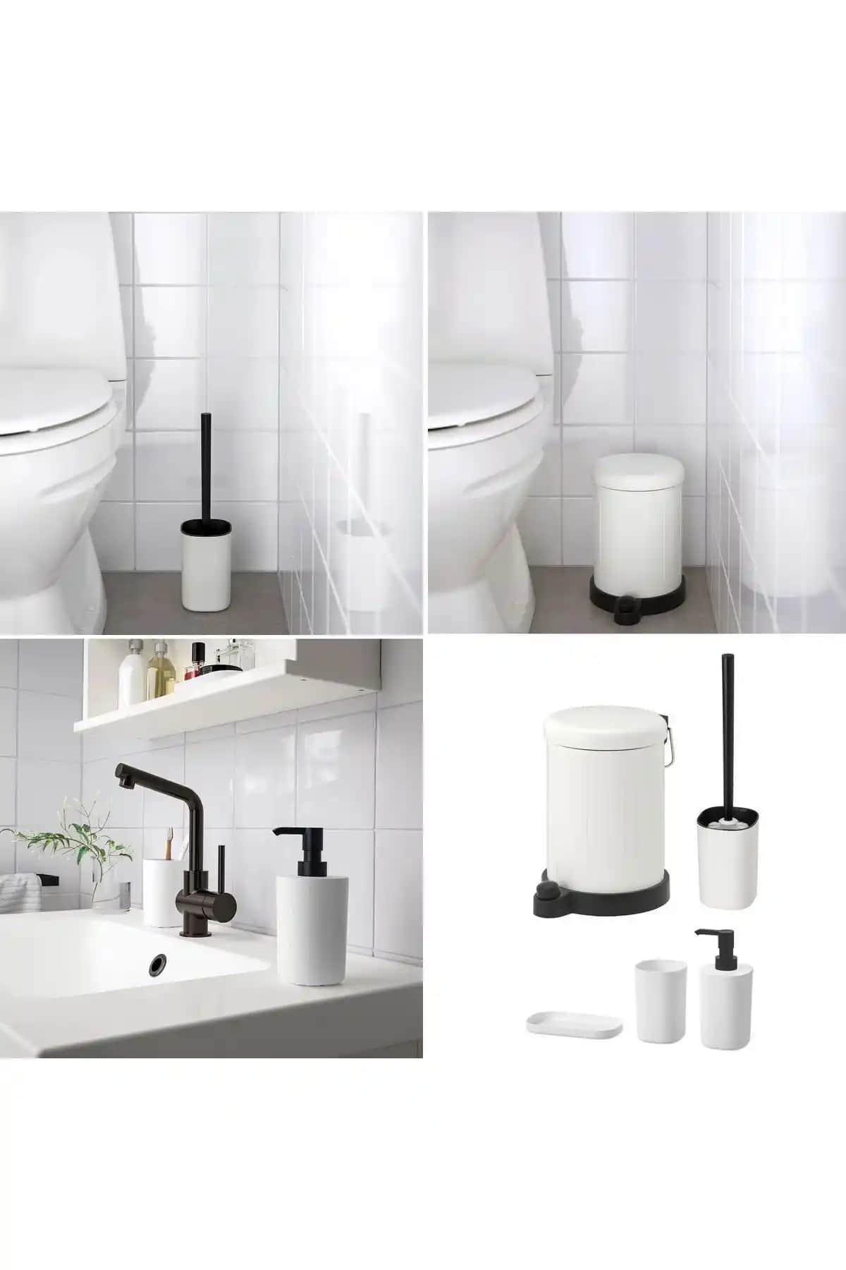 IKEA 5'li Banyo Seti: Modern Tasarım ve Fonksiyonellik Bir Arada