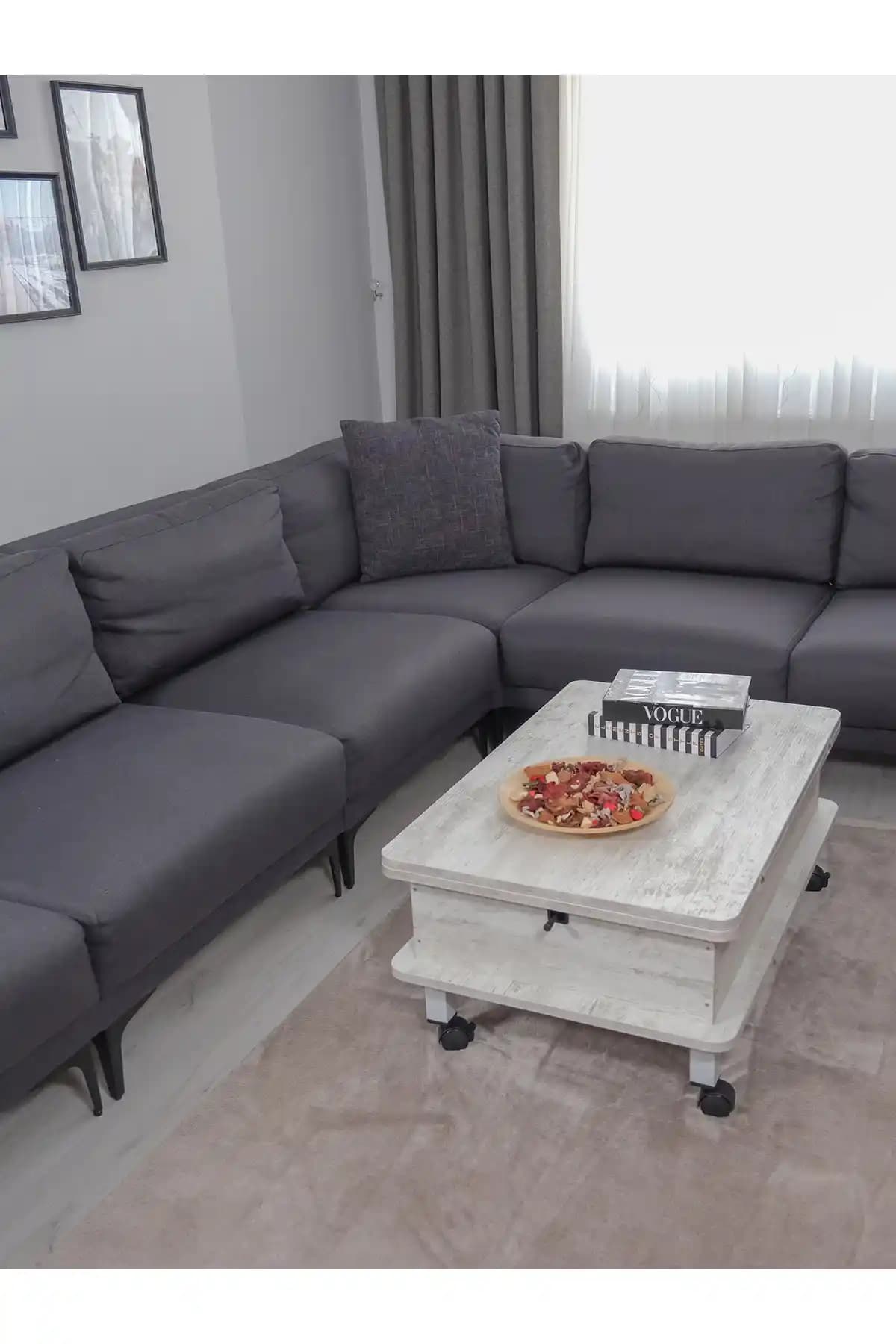 Kolexonline Helsinki Akıllı Sehpa: Çok Fonksiyonlu Modern ve Güvenli Mobilya Tasarımı