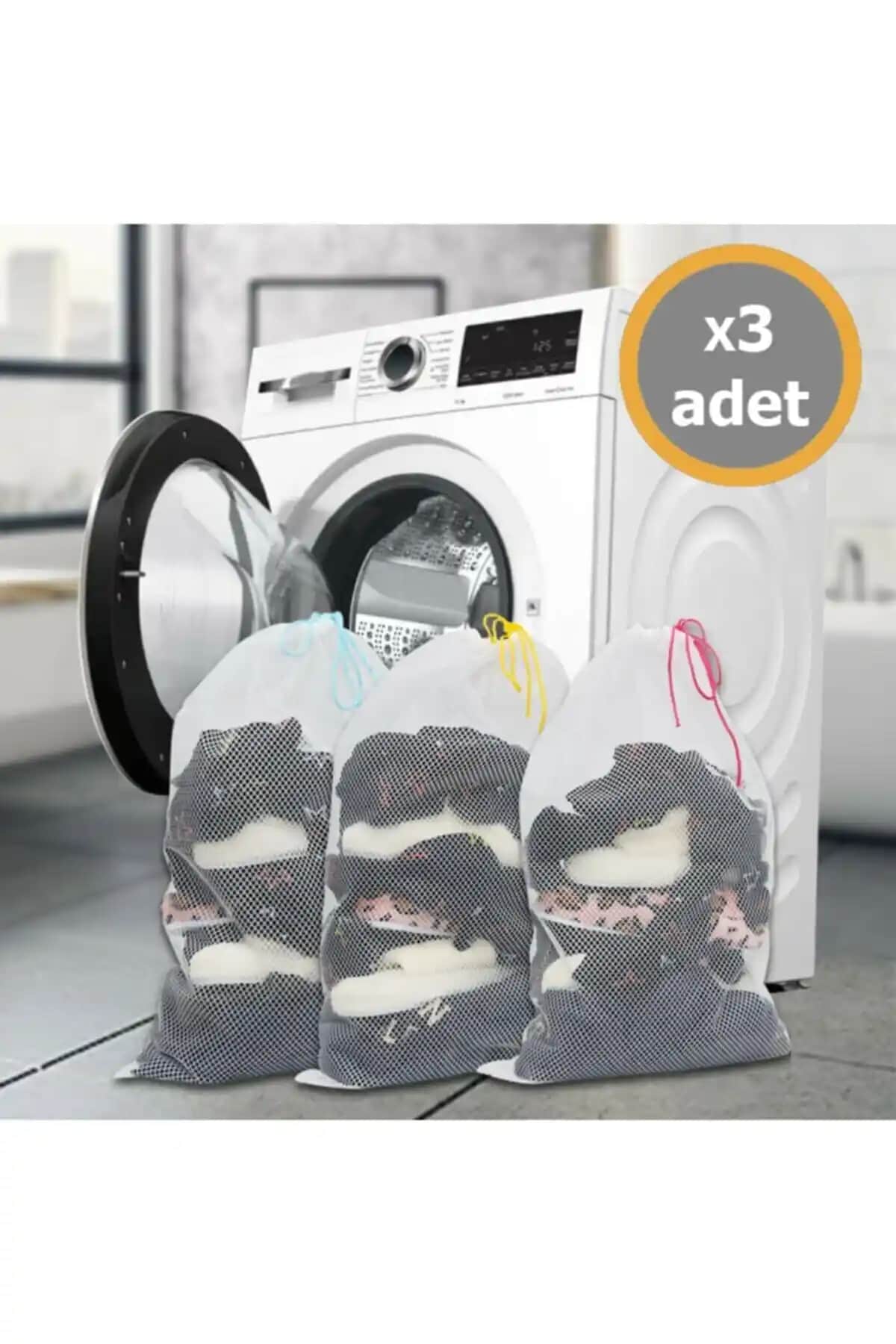 MorBebe Lüx Çamaşır Yıkama Filesi Seti: Dayanıklı ve Ekonomik Çözüm