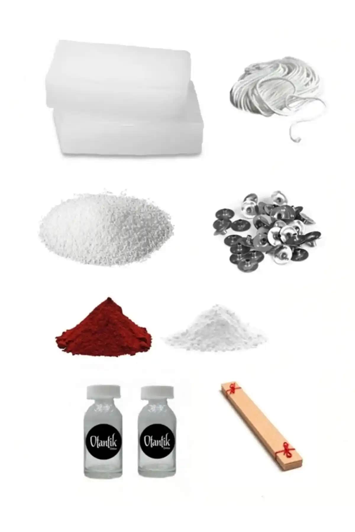 Otantik Mum Yapım Seti ile Evde Kendi Kokulu Mumlarınızı Yapın