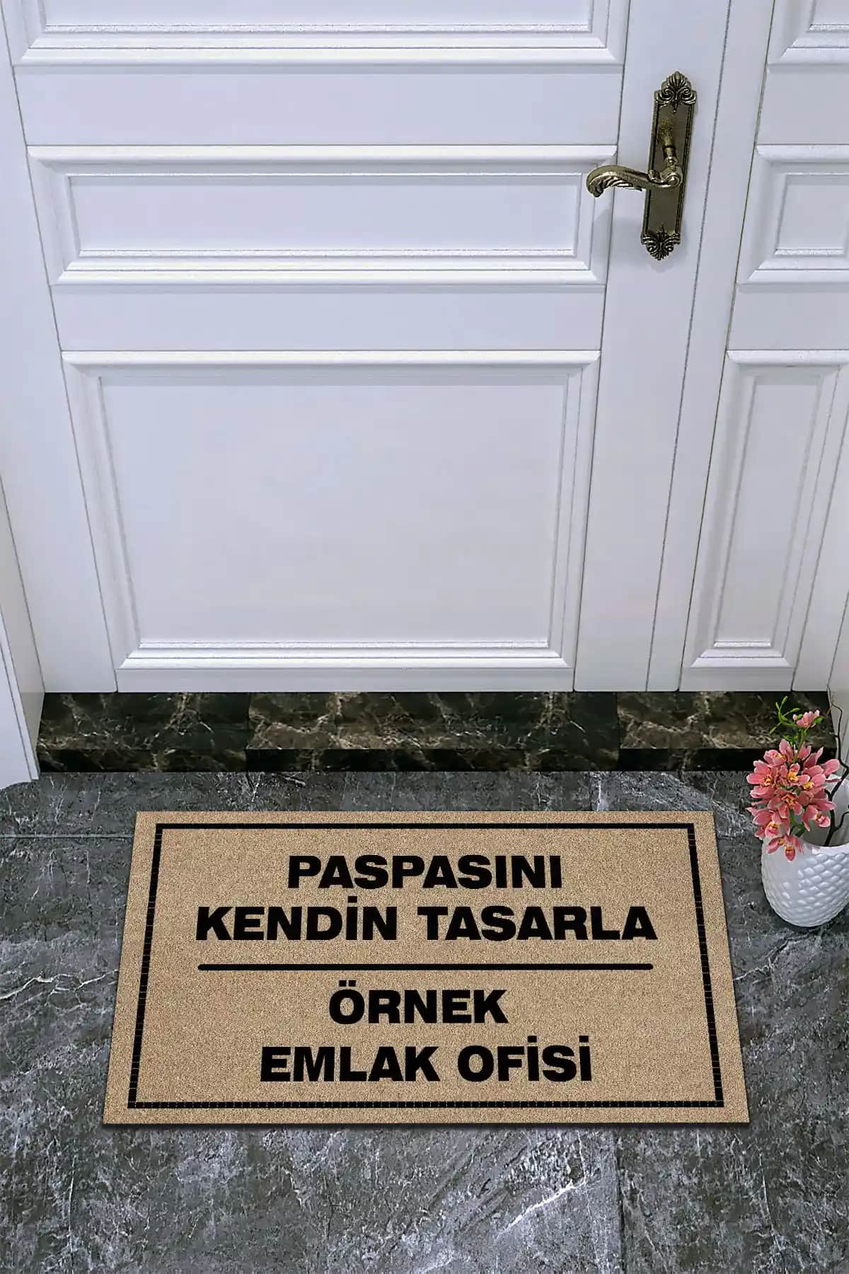 Pazarova Kişiye Özel Üretim Kapı Paspası: Dayanıklı ve Şık Giriş Dekorasyonu İçin