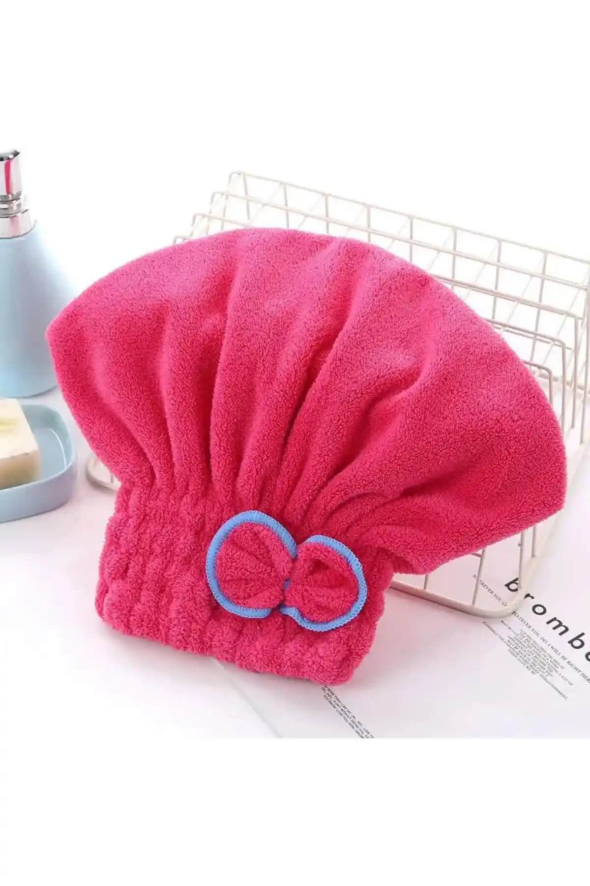 Scratch Art Saç Kurutma Bonesi Kafa Havlusu Modern ve Çok Yönlü Kullanım İçin Uygun