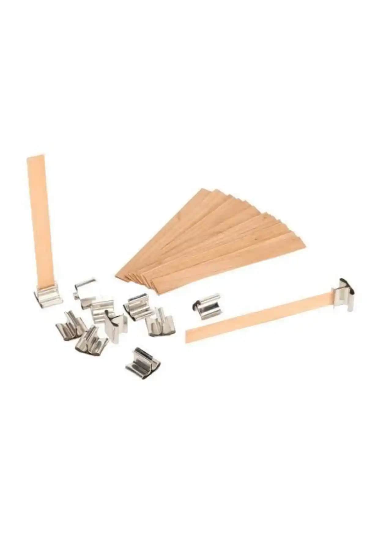 Solman Mum Fitili Ahşap Fitil: Doğal ve Estetik Mum Yapımı İçin Güvenilir Seçenek