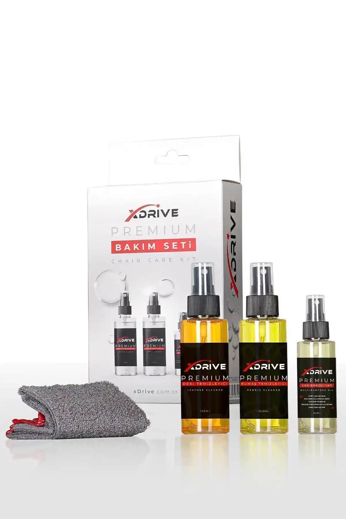 XDrive Premium 3 Lü Deri ve Kumaş Koltuk Temizlik ve Bakım Seti İncelemesi