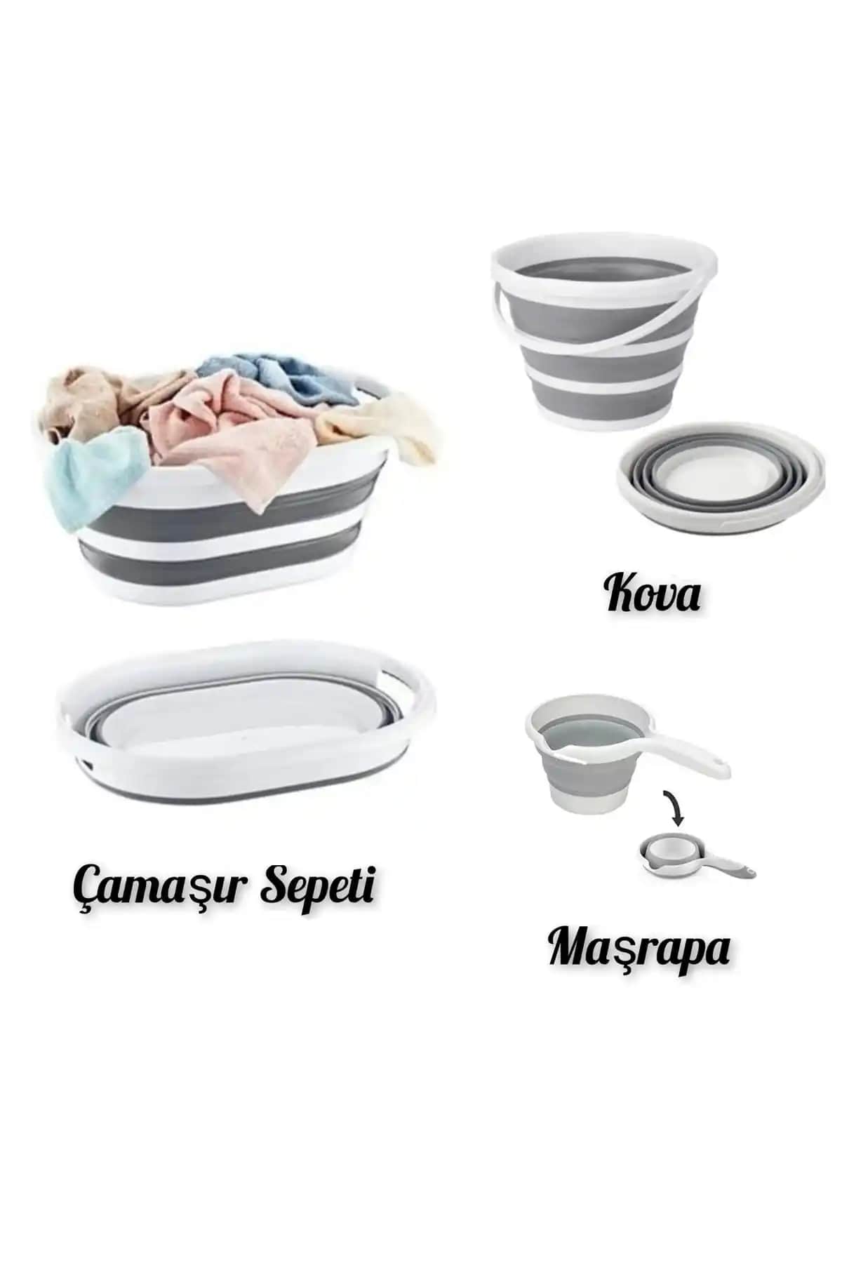 YOGH MEGA BOY Katlanır Banyo Mutfak Seti Fonksiyonellik ve Estetiği Bir Arada Sunar