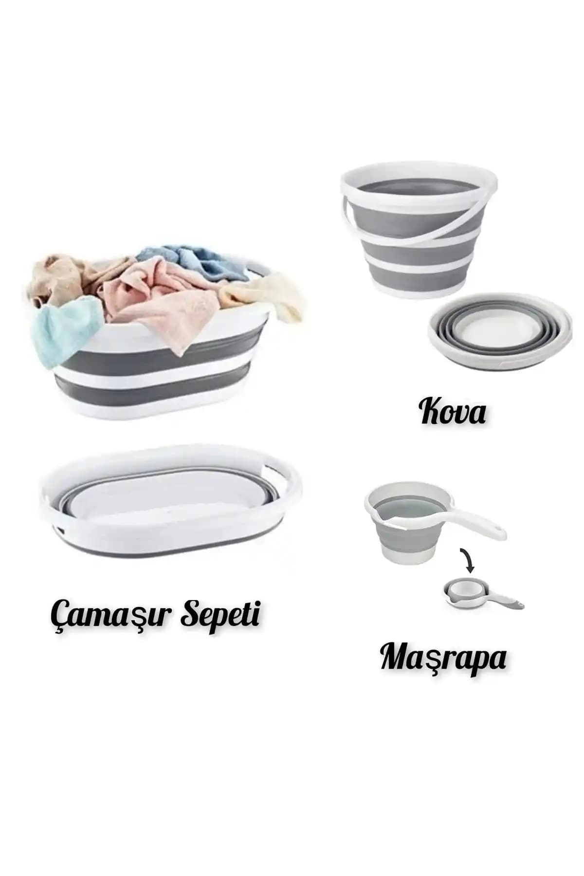 YOGH MEGA BOY Katlanır Banyo Mutfak Seti Fonksiyonellik ve Estetiği Bir Arada Sunar