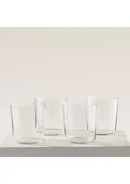 Chakra Elysee 4 Parça 350 ml Cam Su Bardağı Seti: Zarif ve Fonksiyonel Tasarım