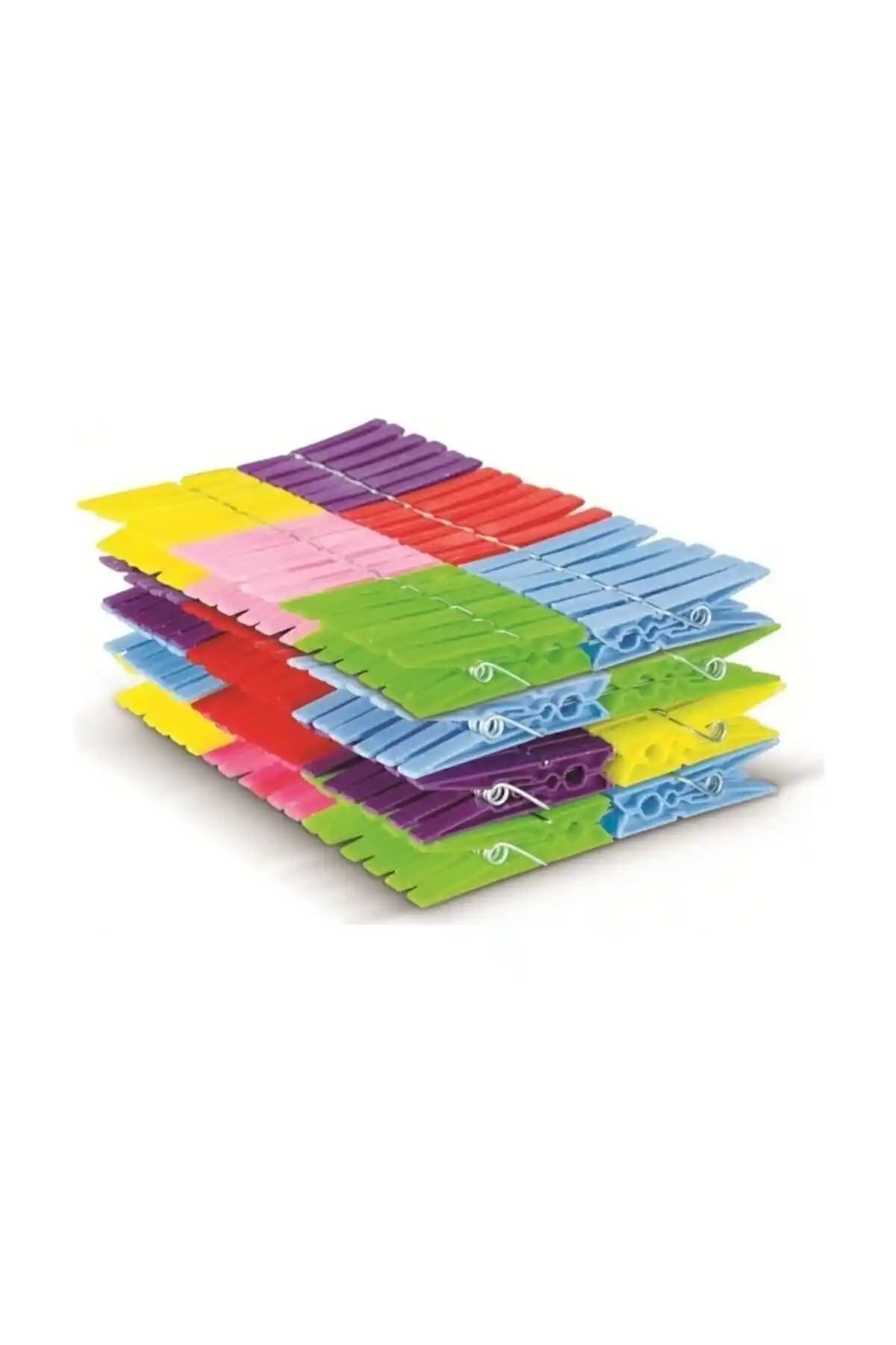 Genel Markalar Plastik Çamaşır Mandalı 144 Lü Set - Dayanıklı ve Pratik Kullanım