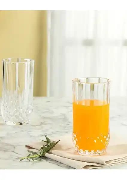 Madame Coco Yılbaşı Audrey 4'lü 250 ml Meşrubat Bardağı Seti Zarif ve Sağlıklı