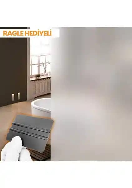 ÖzgürceSeç Cam Kumlama Folyosu: Buzlu Cam Görünümü ve Kolay Uygulama Özellikleri